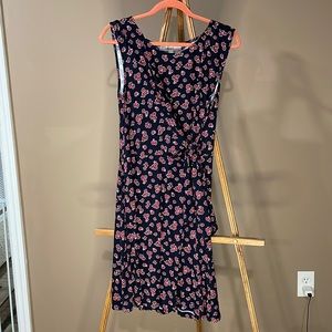Loft dress, faux tie side, size Small, new with tags